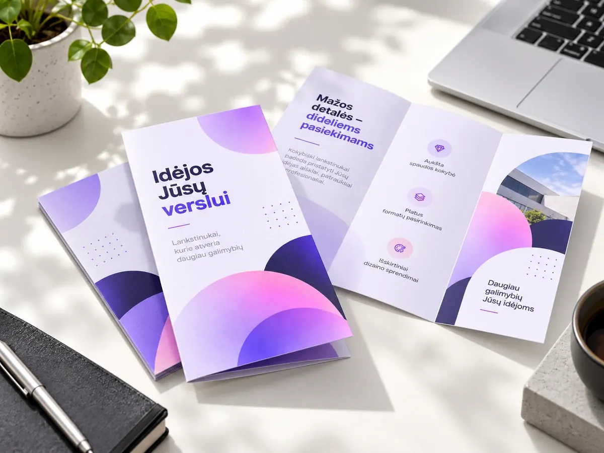 Lankstinukai – spauda internetu – nuotrauka 2